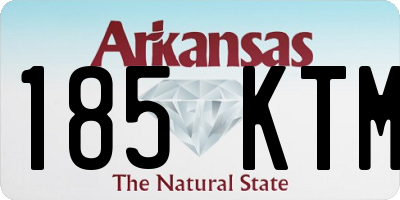 AR license plate 185KTM