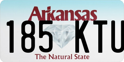AR license plate 185KTU