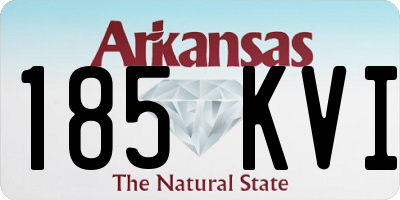 AR license plate 185KVI