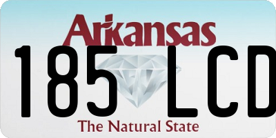 AR license plate 185LCD