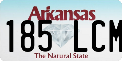 AR license plate 185LCM