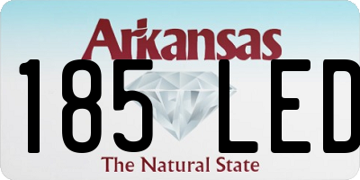 AR license plate 185LED