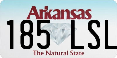 AR license plate 185LSL