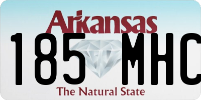 AR license plate 185MHC