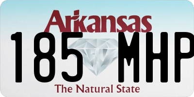 AR license plate 185MHP