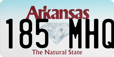AR license plate 185MHQ