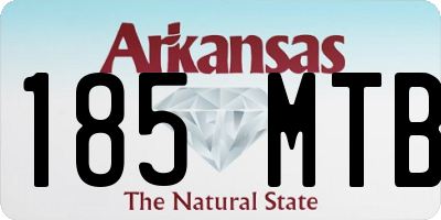 AR license plate 185MTB