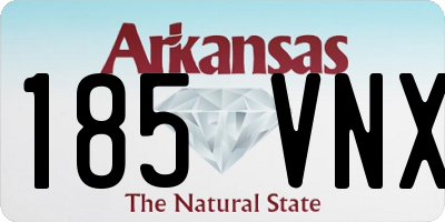 AR license plate 185VNX