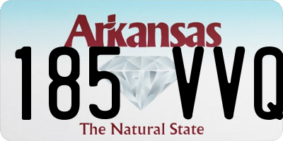 AR license plate 185VVQ