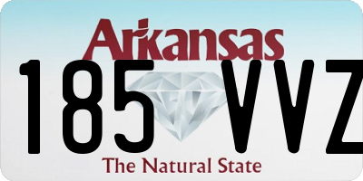 AR license plate 185VVZ