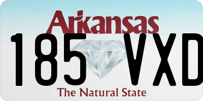 AR license plate 185VXD