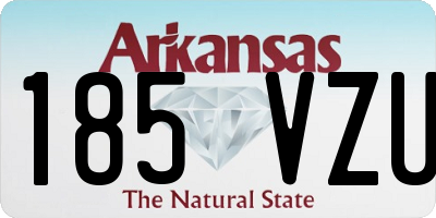 AR license plate 185VZU