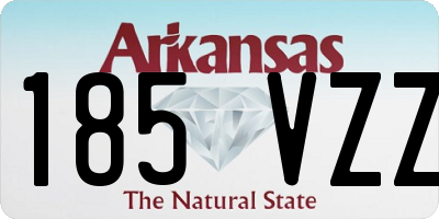 AR license plate 185VZZ