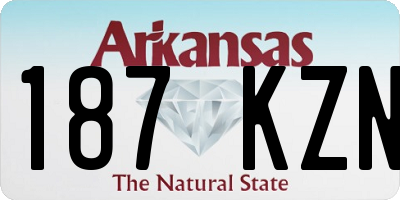 AR license plate 187KZN