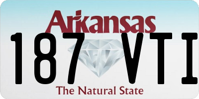 AR license plate 187VTI