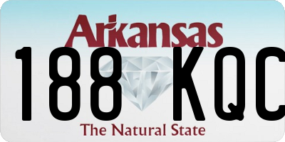 AR license plate 188KQC