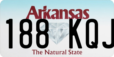AR license plate 188KQJ