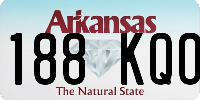 AR license plate 188KQO