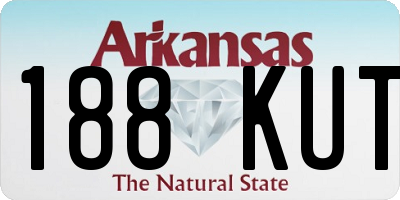 AR license plate 188KUT