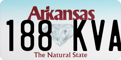 AR license plate 188KVA