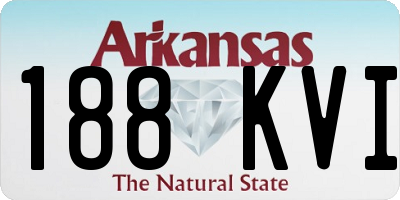 AR license plate 188KVI