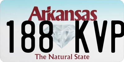 AR license plate 188KVP
