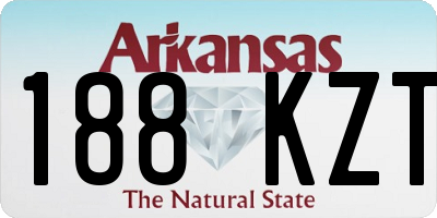 AR license plate 188KZT