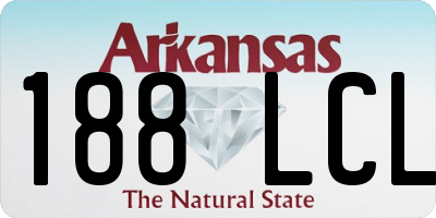 AR license plate 188LCL