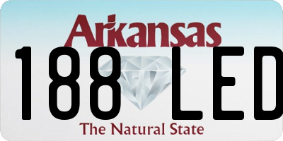 AR license plate 188LED