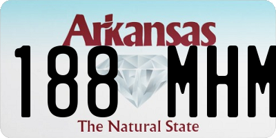 AR license plate 188MHM