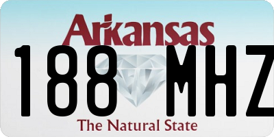 AR license plate 188MHZ
