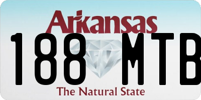 AR license plate 188MTB