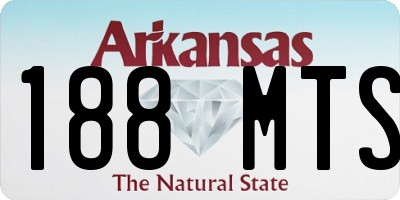 AR license plate 188MTS