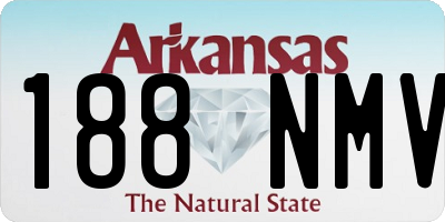 AR license plate 188NMV