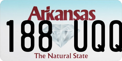 AR license plate 188UQQ