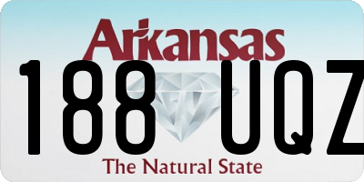AR license plate 188UQZ