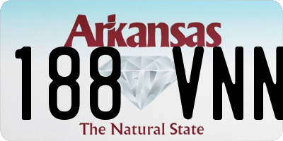 AR license plate 188VNN