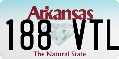 AR license plate 188VTL