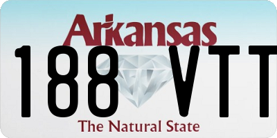 AR license plate 188VTT
