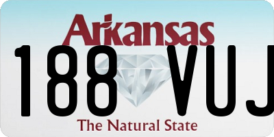 AR license plate 188VUJ