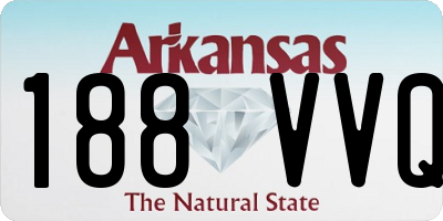 AR license plate 188VVQ