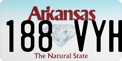 AR license plate 188VYH