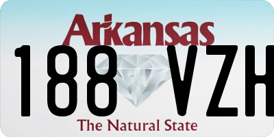 AR license plate 188VZH