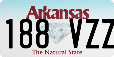 AR license plate 188VZZ