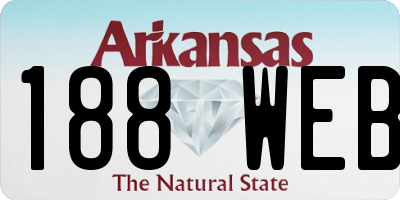 AR license plate 188WEB
