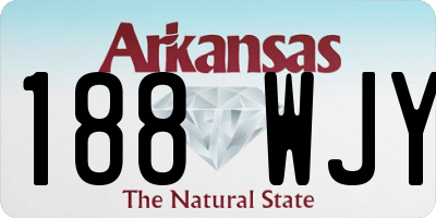 AR license plate 188WJY