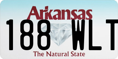 AR license plate 188WLT