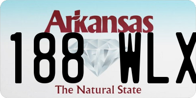 AR license plate 188WLX