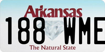 AR license plate 188WME