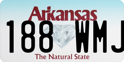 AR license plate 188WMJ